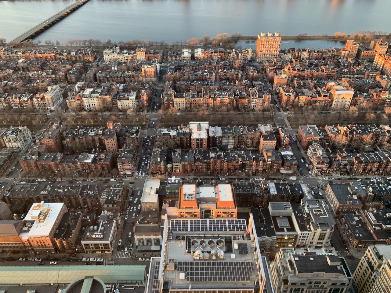 Back Bay and MIT from Prudential, 1 of 4