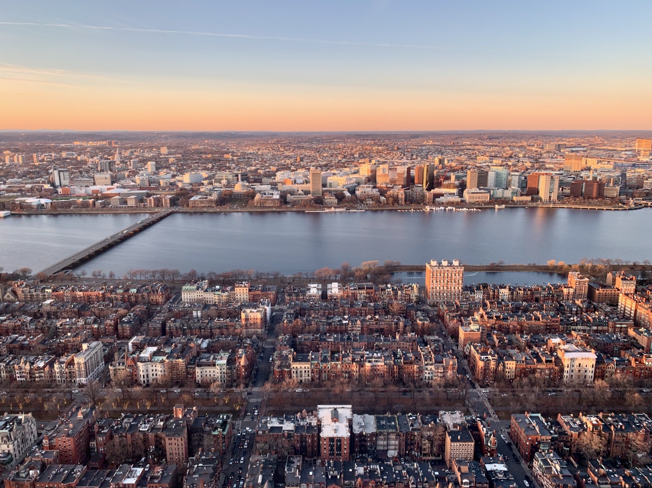 Back Bay and MIT from Prudential, 2 of 4