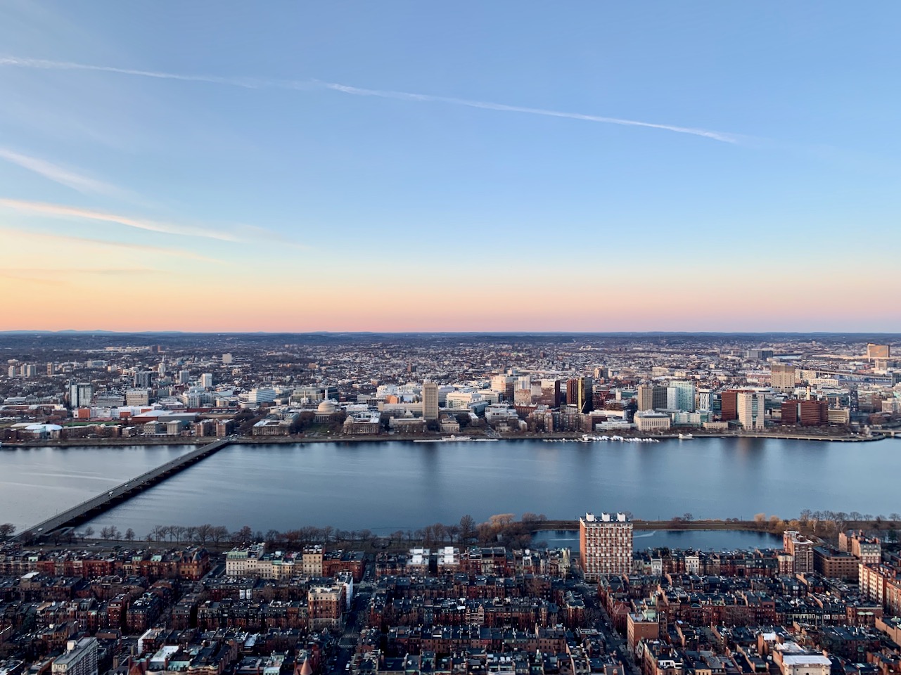 Back Bay and MIT from Prudential, 3 of 4