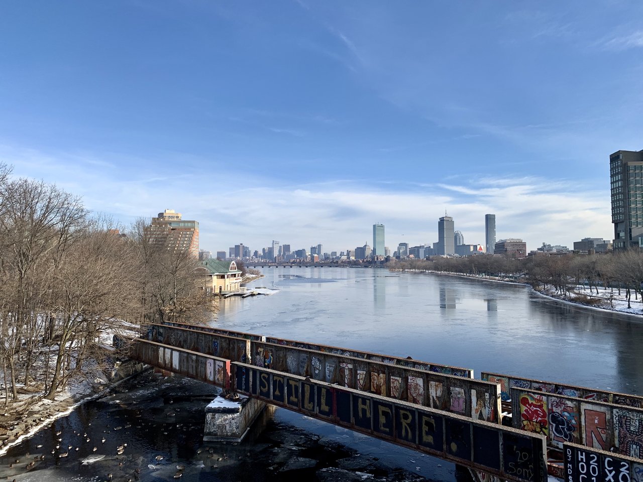 Boston from BU Bridge